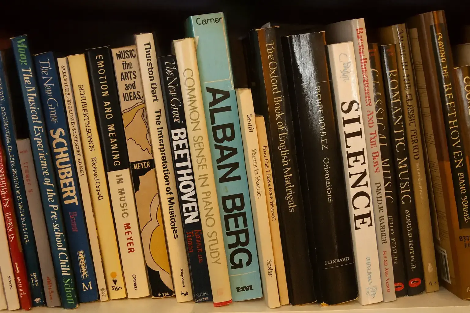 book on a shelf