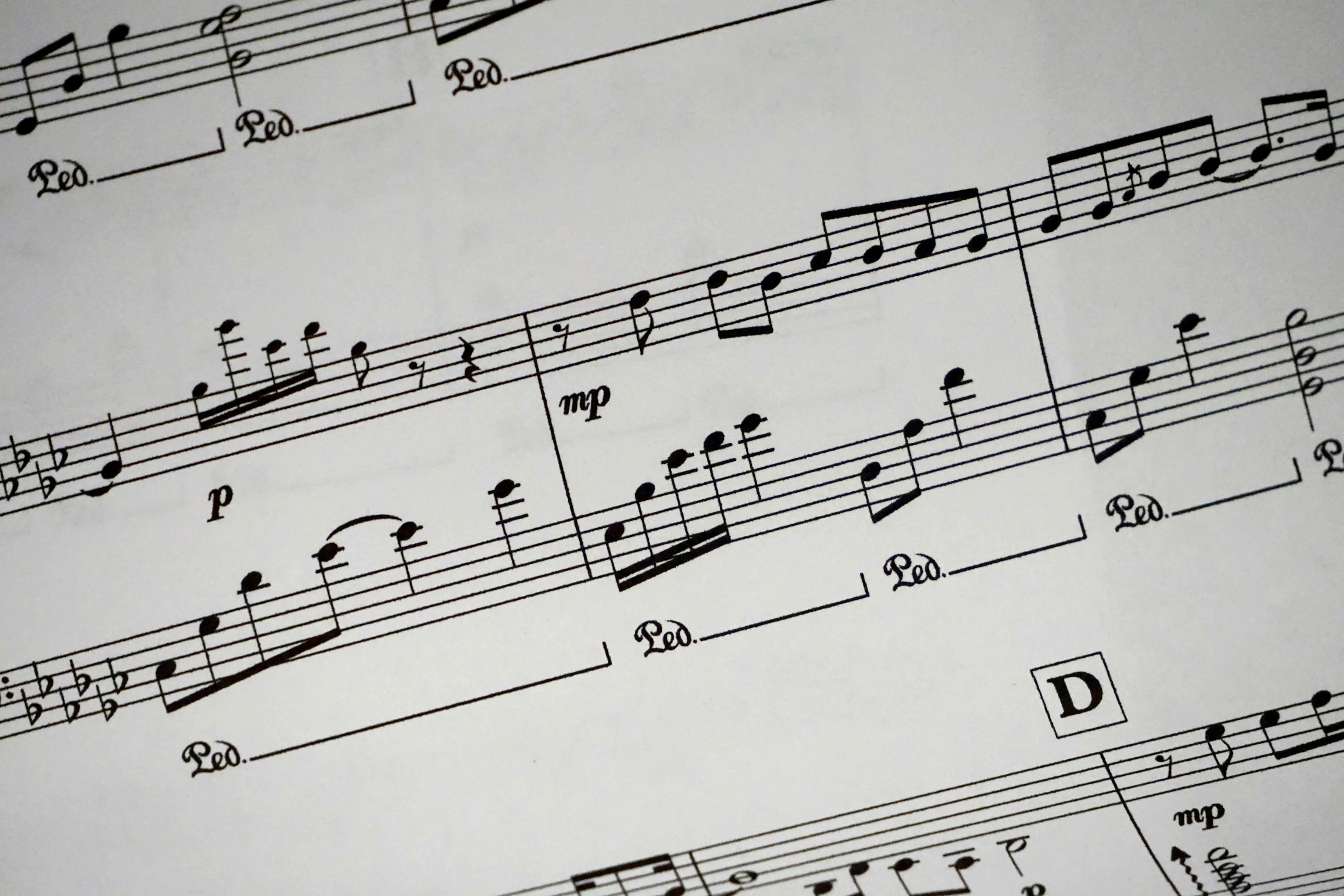 sheet music